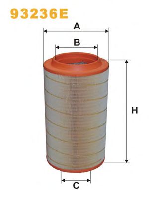 WIX FILTERS 93236e -  Воздушный фильтр